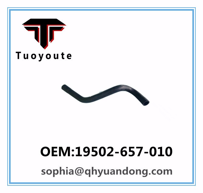 Radiator hose  HONDA OEM:19502-657-010 19502657010