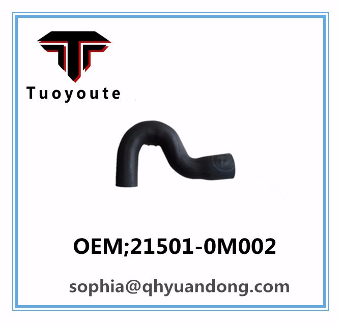 Radiator hose NISSAN OEM:21501-0M002  215010M002 