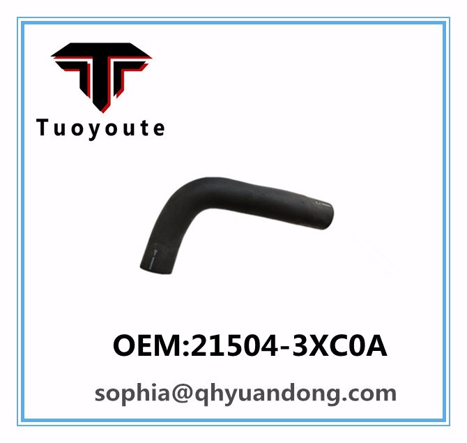 Radiator hose NISSAN OEM:21504-3XC0A  215043XC0A