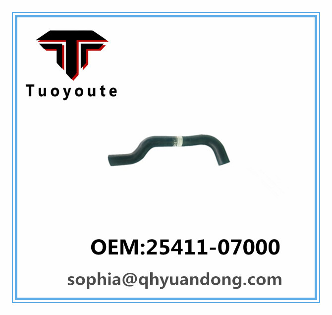 Radiator hose  HYUNDAI OEM:25411-07000  2541107000