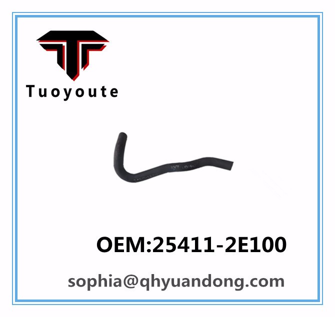 Radiator hose  HYUNDAI OEM:25411-2E100  254112E100