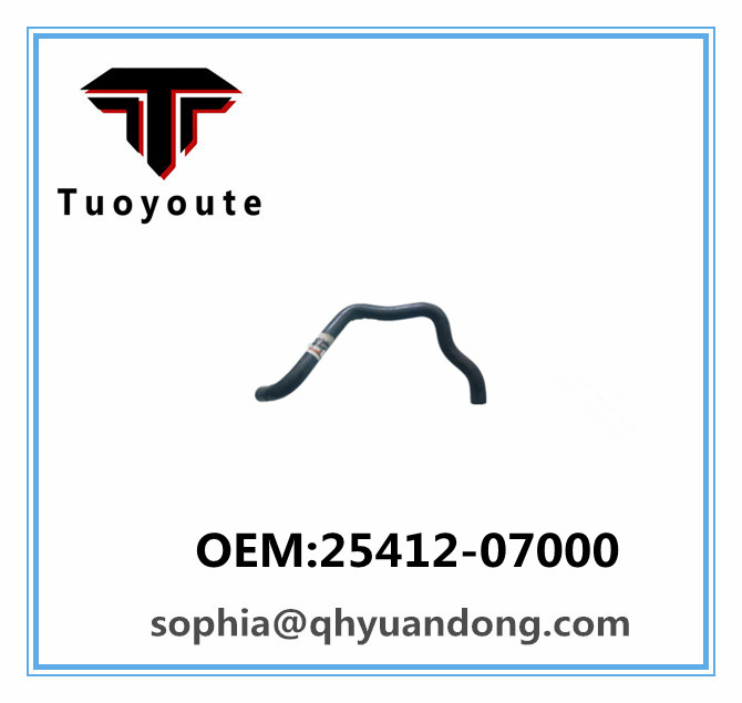 Radiator hose  HYUNDAI OEM:25412-07000  2541207000