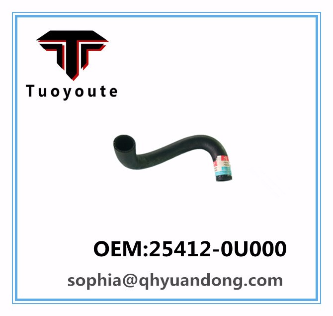 Radiator hose  HYUNDAI OEM:25412-0U000  254120U000