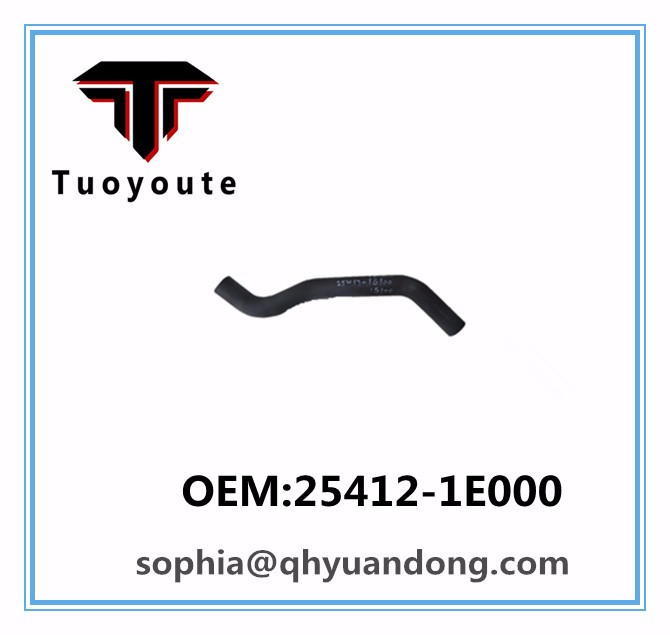 Radiator hose  HYUNDAI OEM:25412-1E000  254121E000