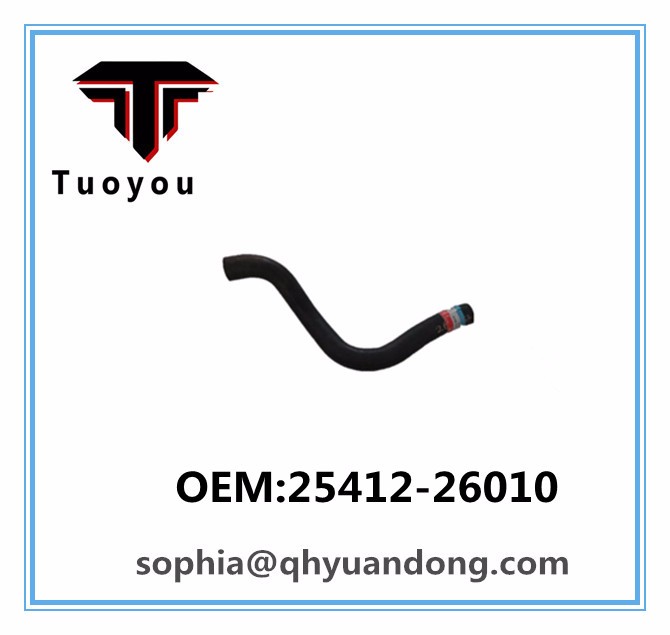 Radiator hose  HYUNDAI OEM:25412-26010  2541226010