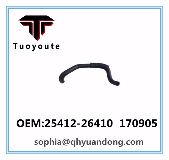 Radiator hose  HYUNDAI OEM:25412-26410  170905 2541226410  170905 