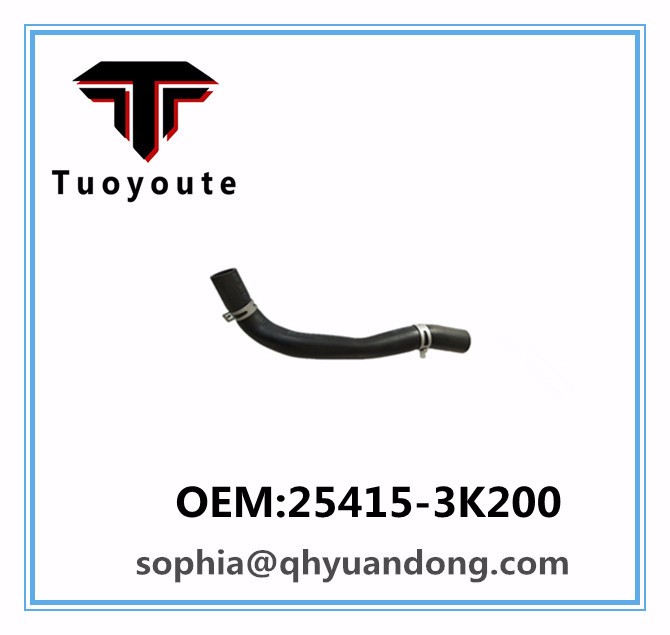 Radiator hose  HYUNDAI OEM:25415-3K200 254153K200 