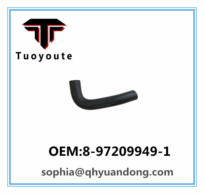 Radiator hose ISUZU OEM:8-97209949-1 8972099491 