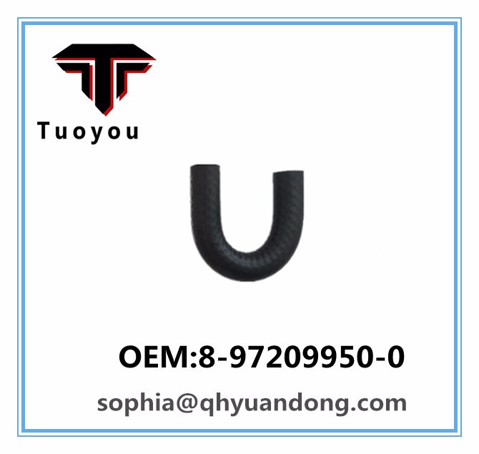 Radiator hose ISUZU OEM:8-97209950-0  8972099500