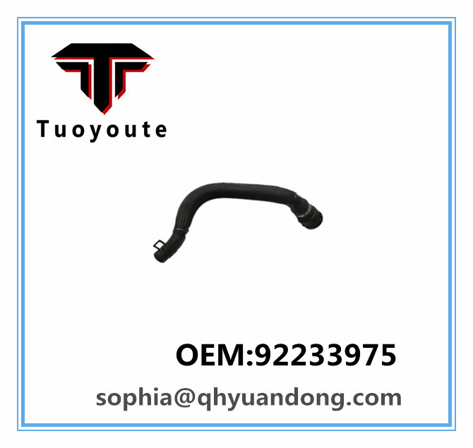 Radiator hose  OEM:92233975