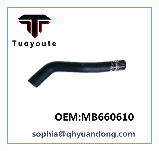 Radiator hose MITSUBISHI OEM:MB660610