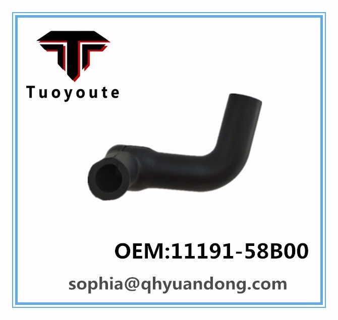 Radiator hose SUZUKI OEM:11191-58B00