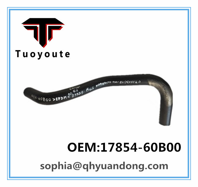 Radiator hose SUZUKI OEM:17854-60B00