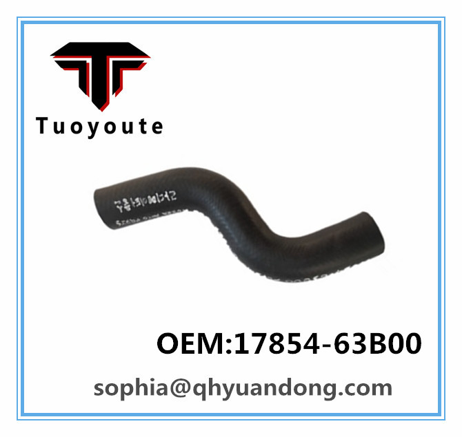 Radiator hose SUZUKI OEM:17854-63B00