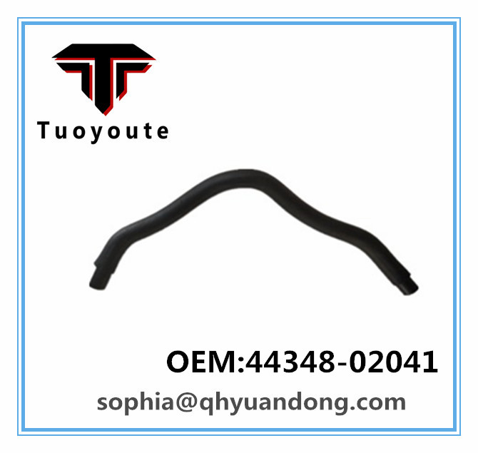 Radiator hose TOYOTA OEM:44348-02041