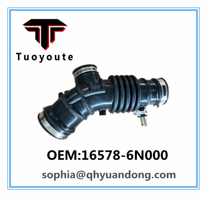 TRUCK Air intake hose OEM:16578-6N010 165786N010