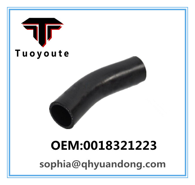 TRUCK RADIATOR HOSE BENZ OEM:0018321223