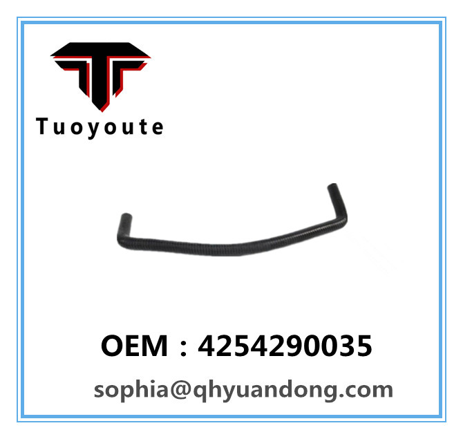 TRUCK RADIATOR HOSE BENZ OEM:4254290035