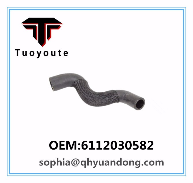 TRUCK RADIATOR HOSE BENZ OEM:6112030582