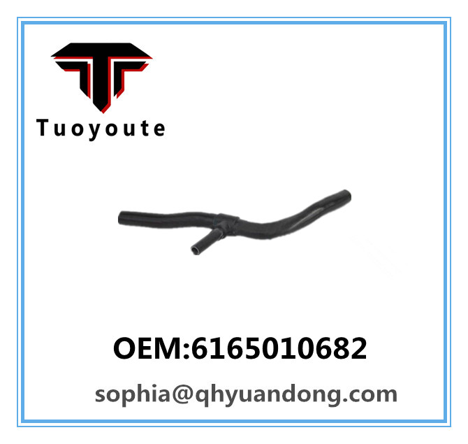 TRUCK RADIATOR HOSE BENZ OEM;6165010682