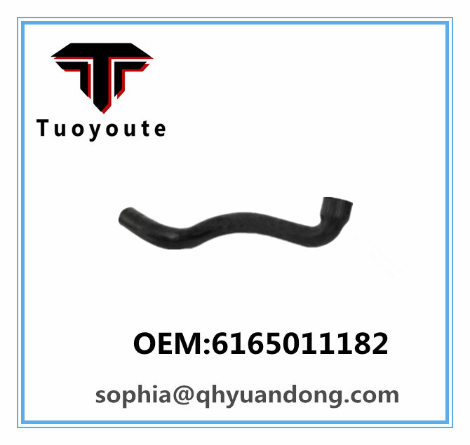 TRUCK RADIATOR HOSE BENZ OEM:6165011182