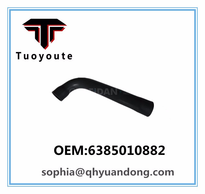 TRUCK RADIATOR HOSE BENZ OEM:6385010882