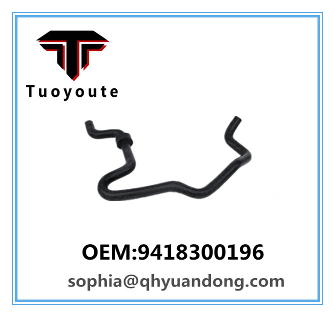 TRUCK RADIATOR HOSE BENZ OEM:9418300196