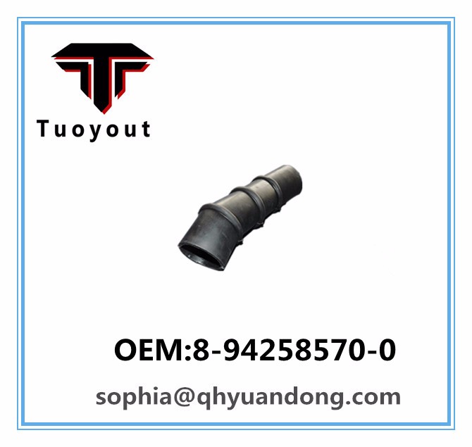 TRUCK RADIATOR HOSE  ISUZU OEM:8-94258570-0 8942585700