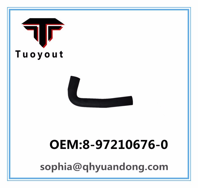 TRUCK RADIATOR HOSE  ISUZU OEM:8-97210676-0 8972106760