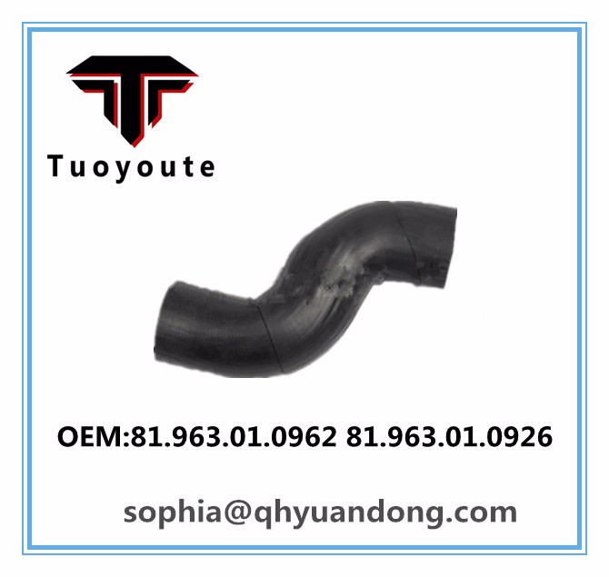 TRUCK RADIATOR HOSE  Mann OEM:81.963.01.0962 81.963.01.0926