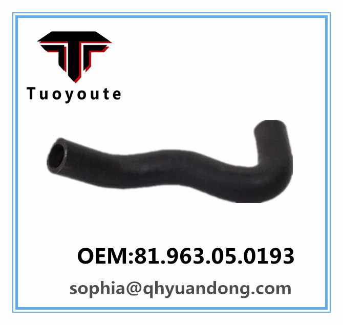 TRUCK RADIATOR HOSE  Mann OEM:81.963.05.0193