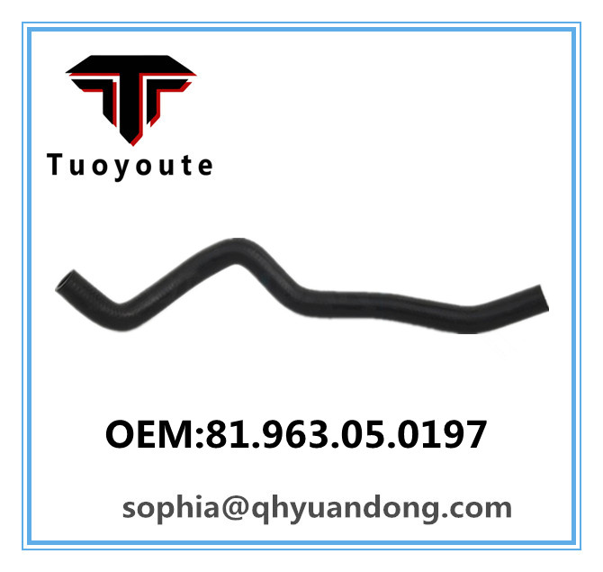 TRUCK RADIATOR HOSE  Mann OEM:81.963.05.0197