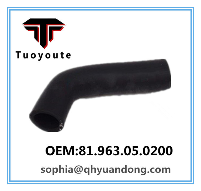 TRUCK RADIATOR HOSE  Mann OEM:81.963.05.0200