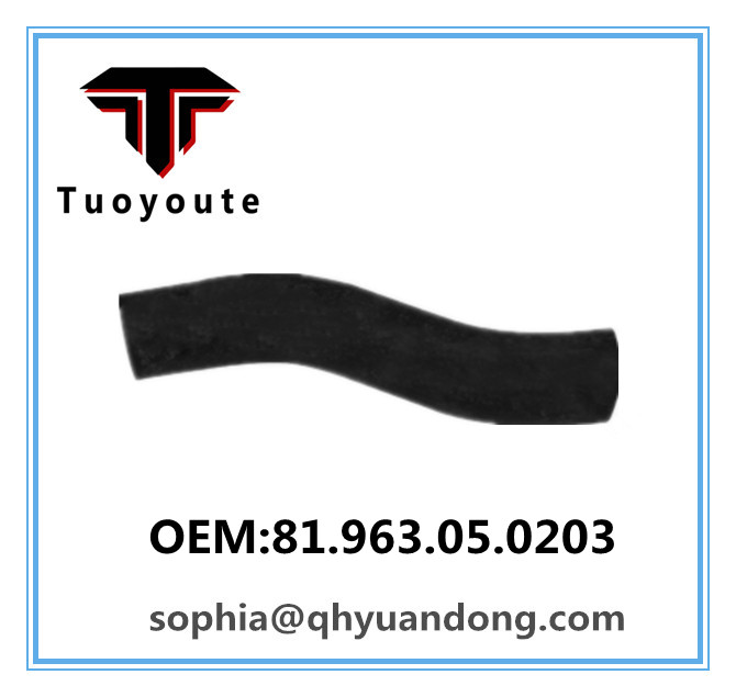 TRUCK RADIATOR HOSE  Mann OEM:81.963.05.0203