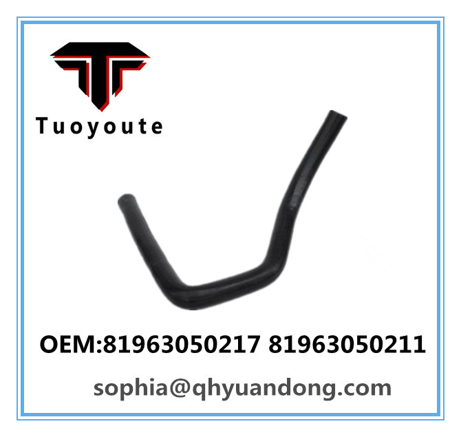 TRUCK RADIATOR HOSE  Mann OEM:81963050217 81963050211