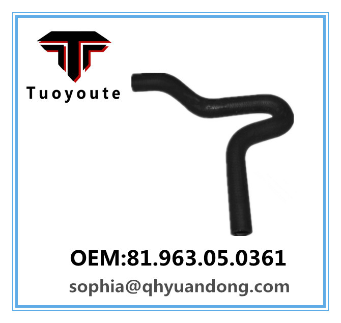 TRUCK RADIATOR HOSE  Mann OEM:81.963.05.0361