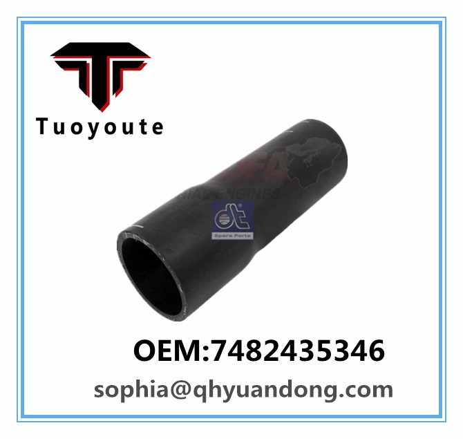 TRUCK RADIATOR HOSE RENAULT OEM:7482435346