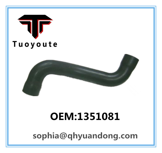 TRUCK RADIATOR HOSE  SCANA  OEM:1351081