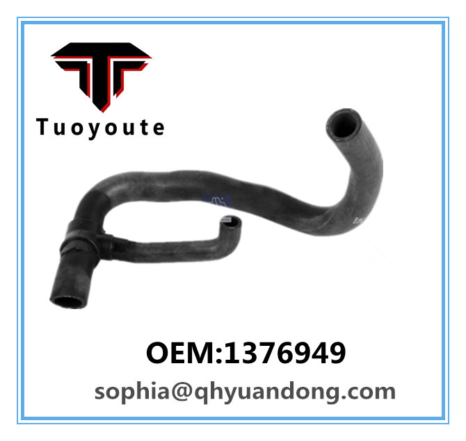 TRUCK RADIATOR HOSE  SCANA OEM:1376949