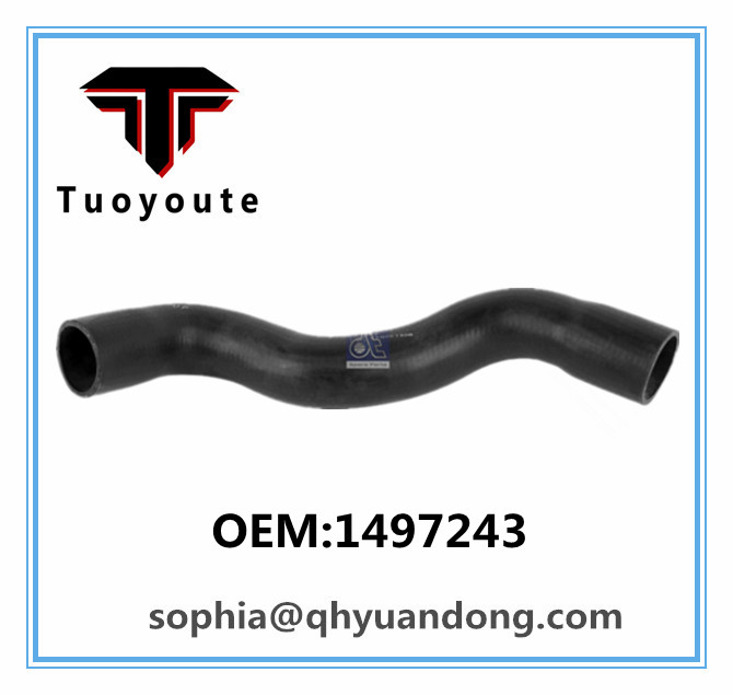 TRUCK RADIATOR HOSE SCANA OEM;1497243