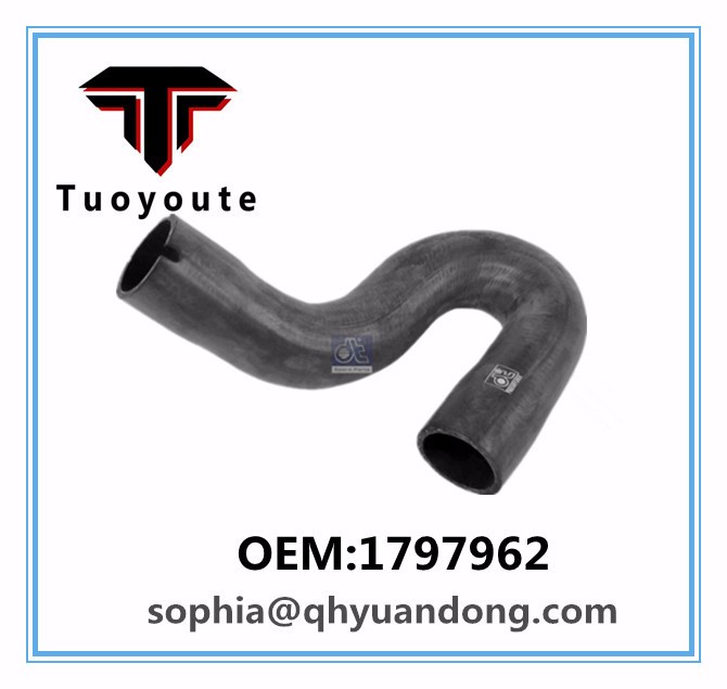 TRUCK RADIATOR HOSE  SCANA OEM:1797962