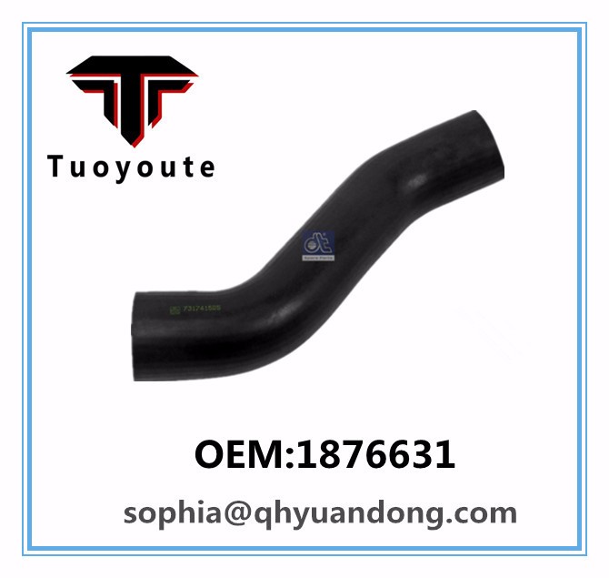 TRUCK RADIATOR HOSE  SCANA OEM:1876631