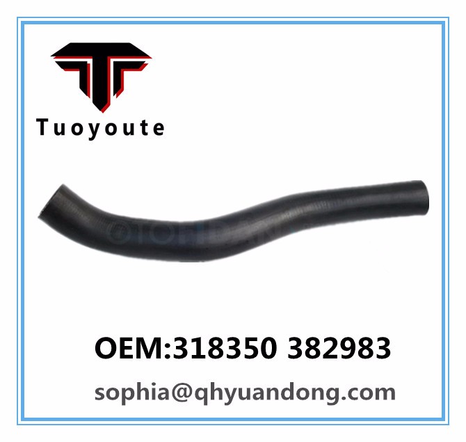 TRUCK RADIATOR HOSE  SCANA OEM;318350 382983