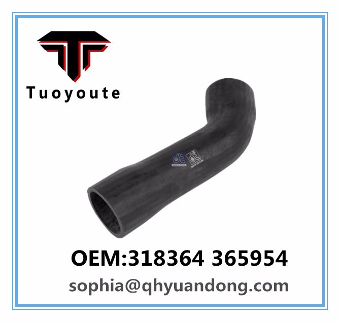 TRUCK RADIATOR HOSE  SCANA OEM:318364 365954