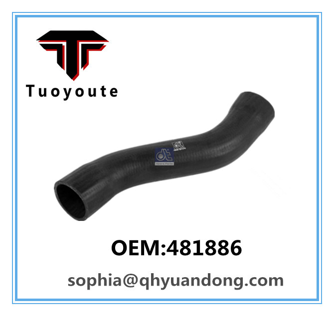 TRUCK RADIATOR HOSE  SCANA OEM:481886