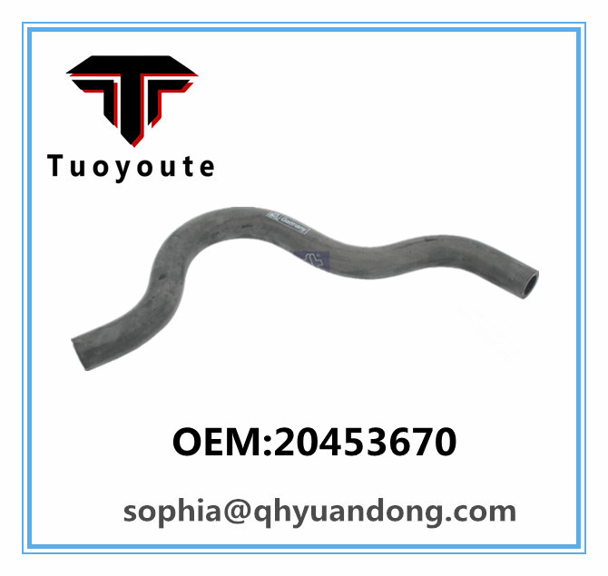 TRUCK RADIATOR HOSE volvo OEM:20453670